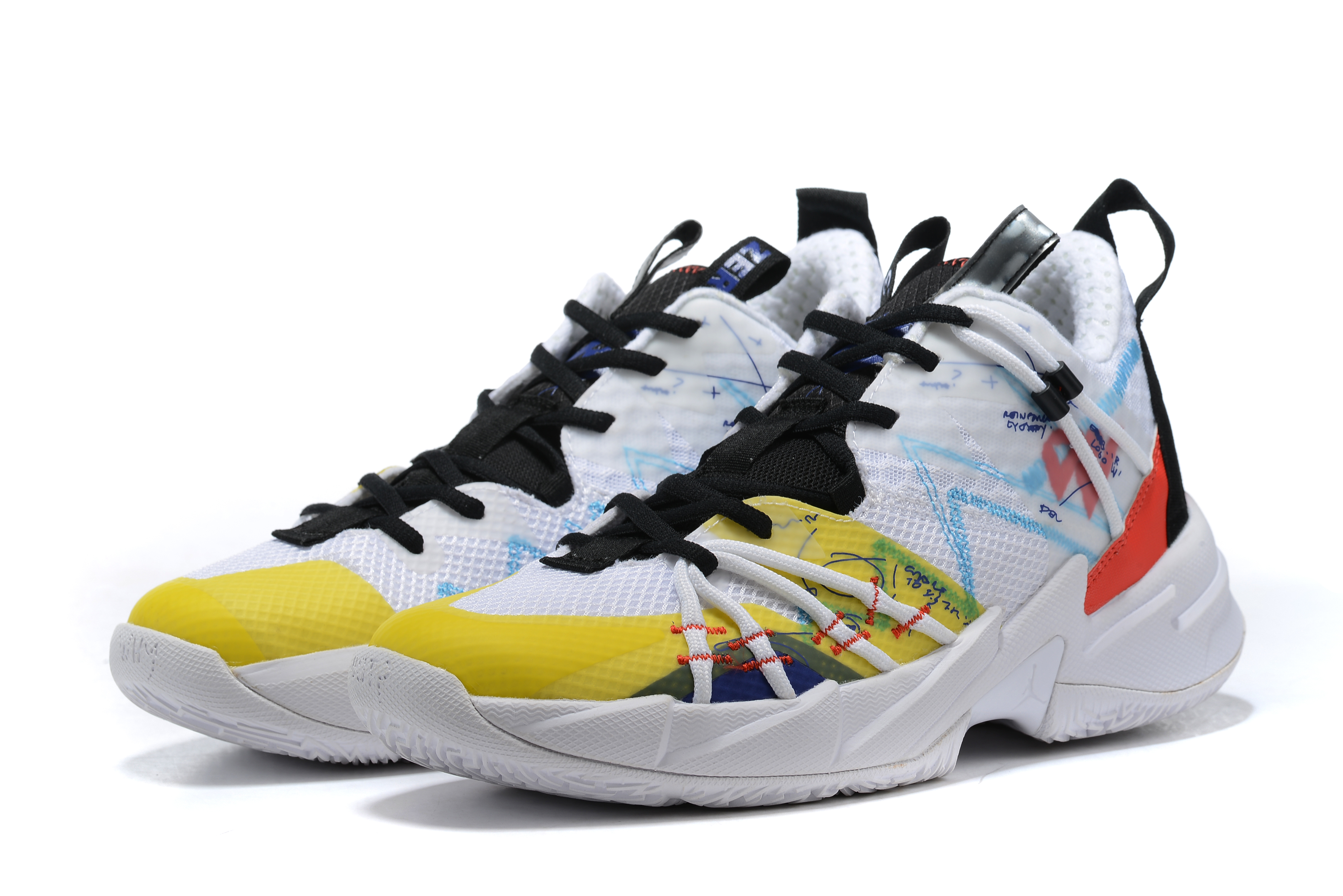 Why Not Zero 3 Elite White Black Yellow Shoes